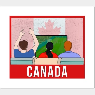 Canada Fans Posters and Art